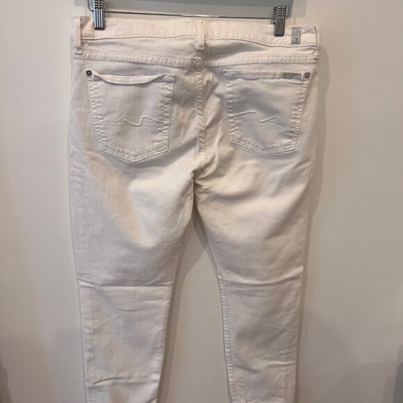7 for all mankind White Jeans - Picture 3 of 3